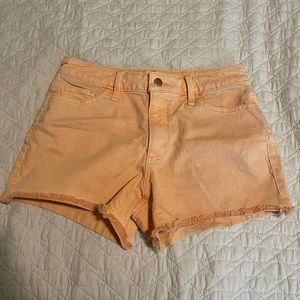 Universal Thread Orange Denim Shorts